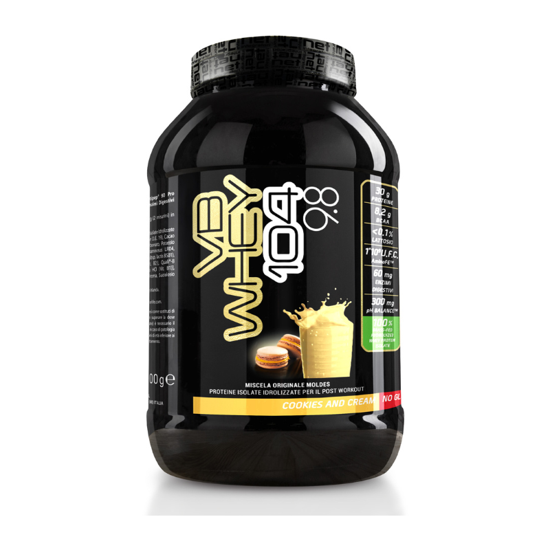 VB WHEY 104 9.8 - Integratore Proteine in Polvere VB WHEY 104 9.8 - Integratore Proteine in Polvere