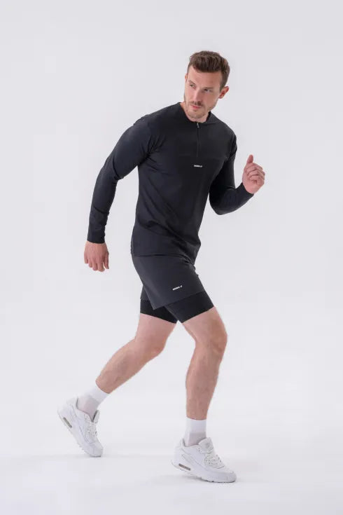 Double-Layer Shorts with Smart Pockets