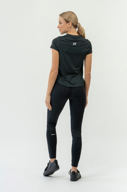 T-shirt FIT Activewear "Airy" con logo riflettente 438