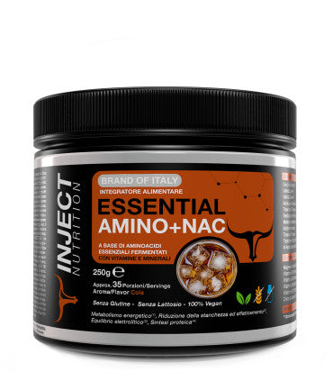Essential Amino + NAC (250 grammi) INJECT NUTRITION