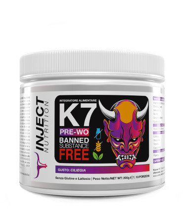 K7 Pre-Wo (200g) INJECT NUTRITION