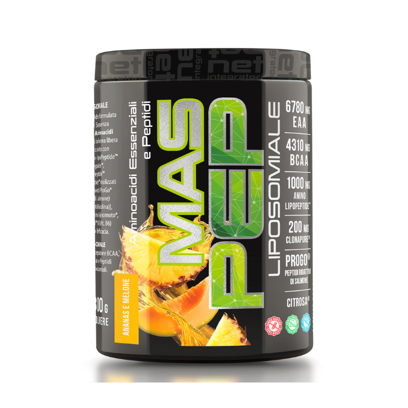 MAS PEP LIPOSOMIALE - Integratore EAA e BCAA