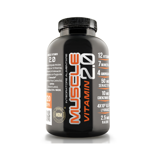 MUSCLE VITAMIN 2.0 - multivitaminico per energia e recupero muscolare